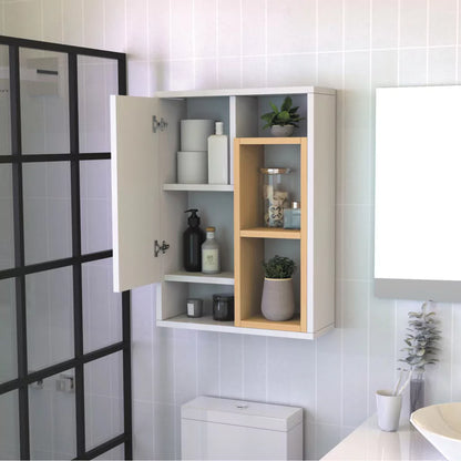 Étagère de rangement avec porte