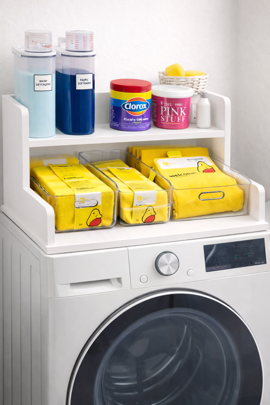 منظّم الغسيل الخشبي