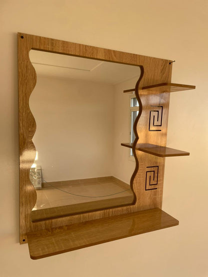 مرآة الحمام + أيات ثلاثية للحائط مجانا