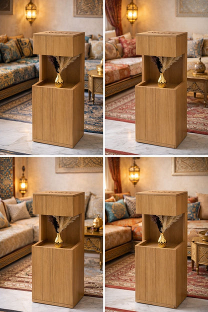 مبخرة خشبية أنيقة