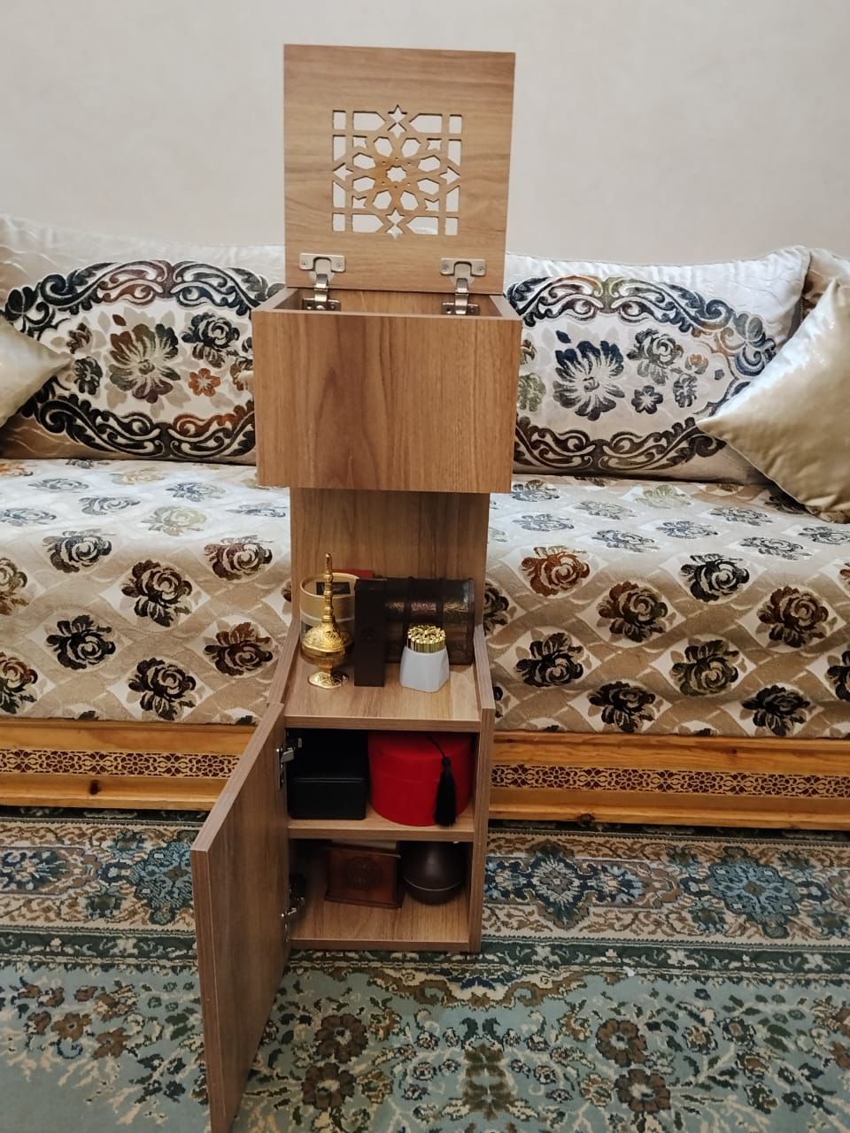 مبخرة خشبية أنيقة